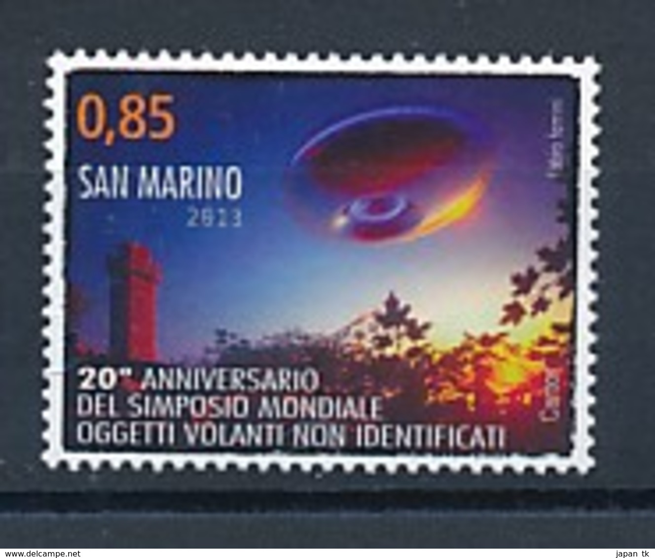 SAN MARINO Mi. Nr. 2544 20. Jahrestag Des UFO-Weltsymposiums - MNH - Neufs