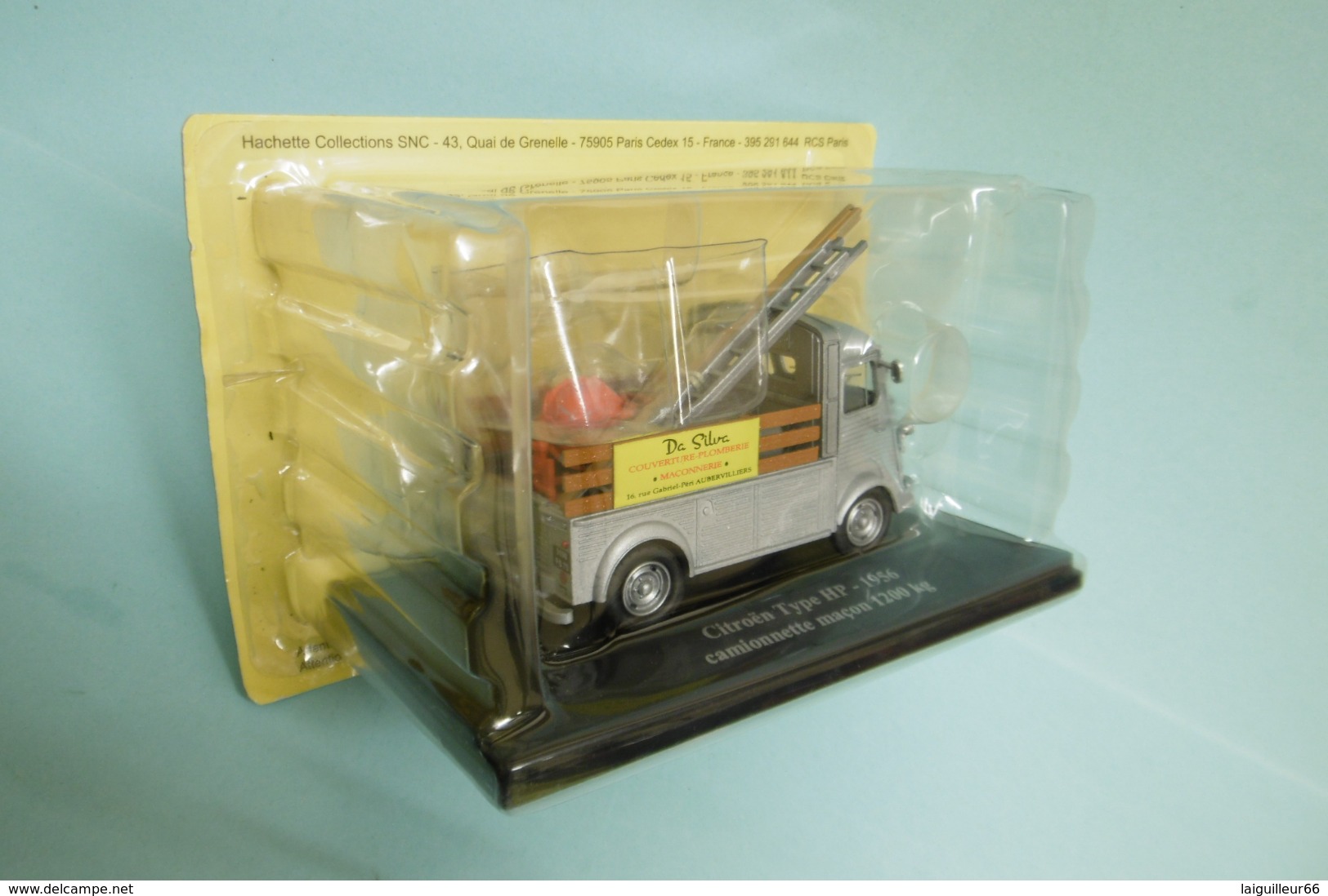 Eligor / Hachette - CITROEN TYPE HP 1956 Da Silva Camionnette Maçon 1200kg Neuf NBO 1/43 - Eligor