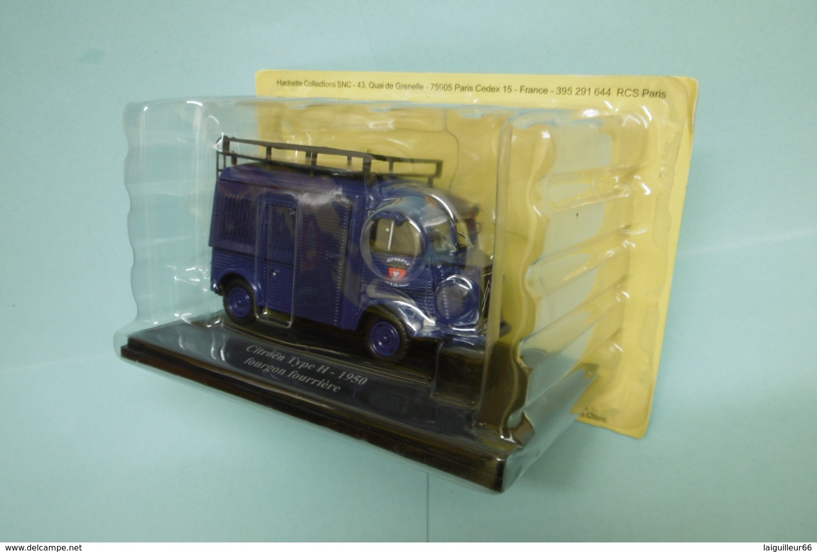 Eligor / Hachette - CITROEN TYPE H 1950 Fourgon Fourrière Paris Neuf NBO 1/43 - Eligor