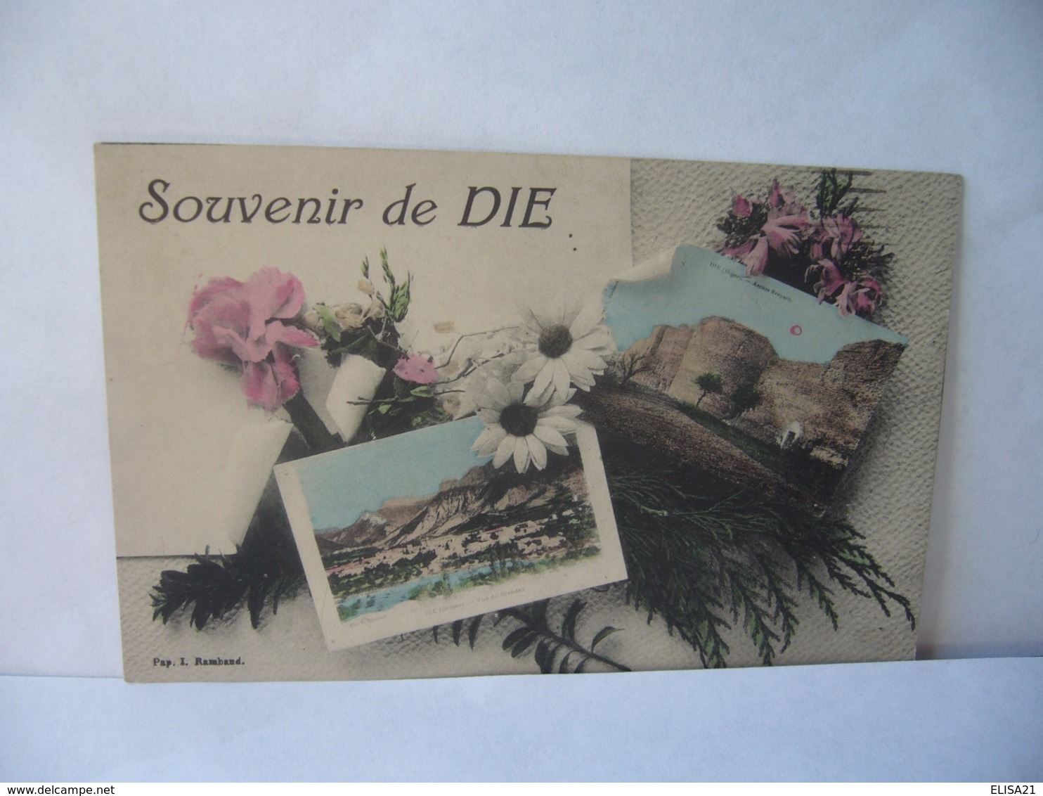 SOUVENIR DE DIE 26 DROME CPA 1916 - Saluti Da.../ Gruss Aus...