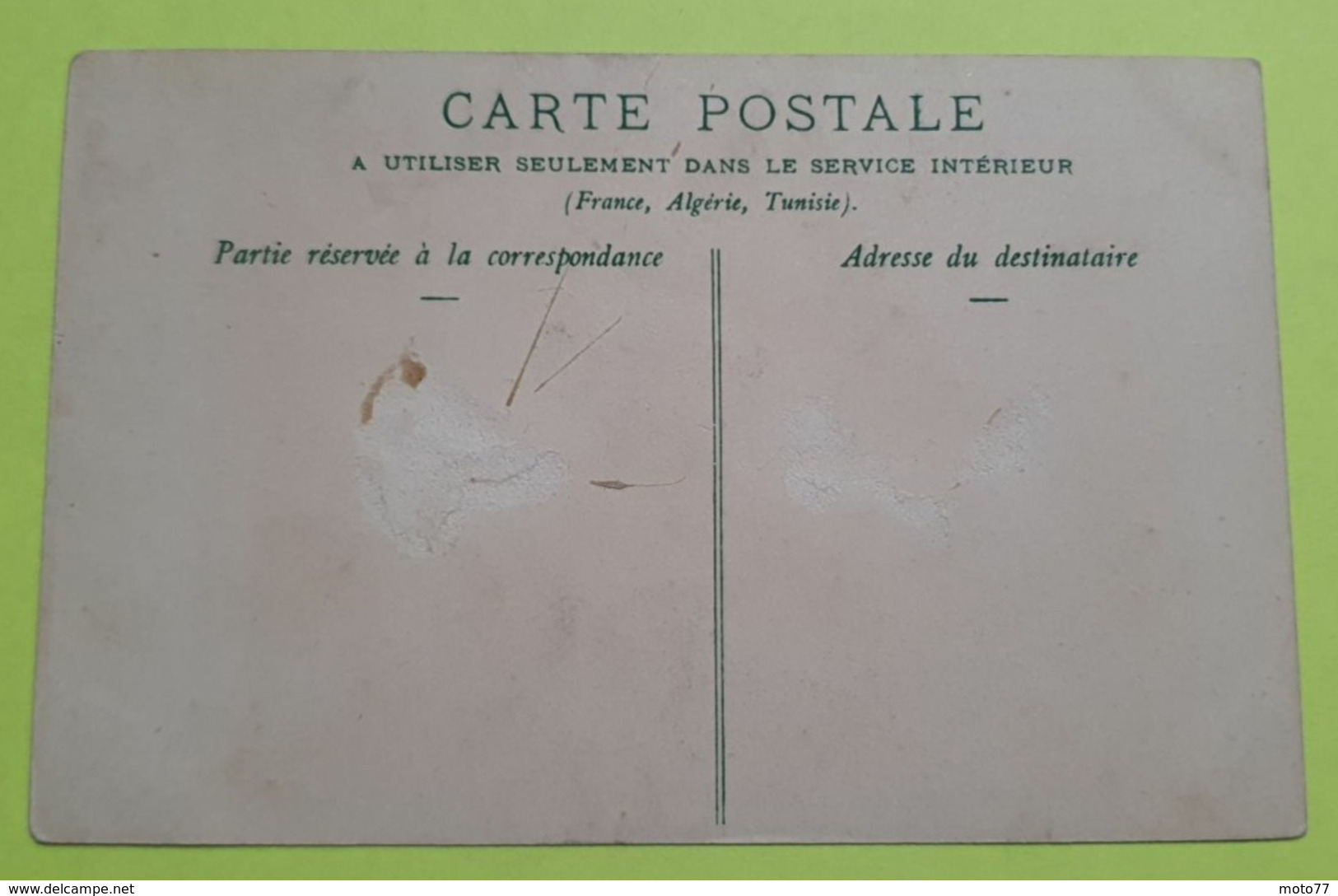 CPA Carte Postale Chromo  - 1908 - De La Série " VERTE " RARE- Usine Lefèvre Utile - Biscuits LU / Lot 39.7 - Lu