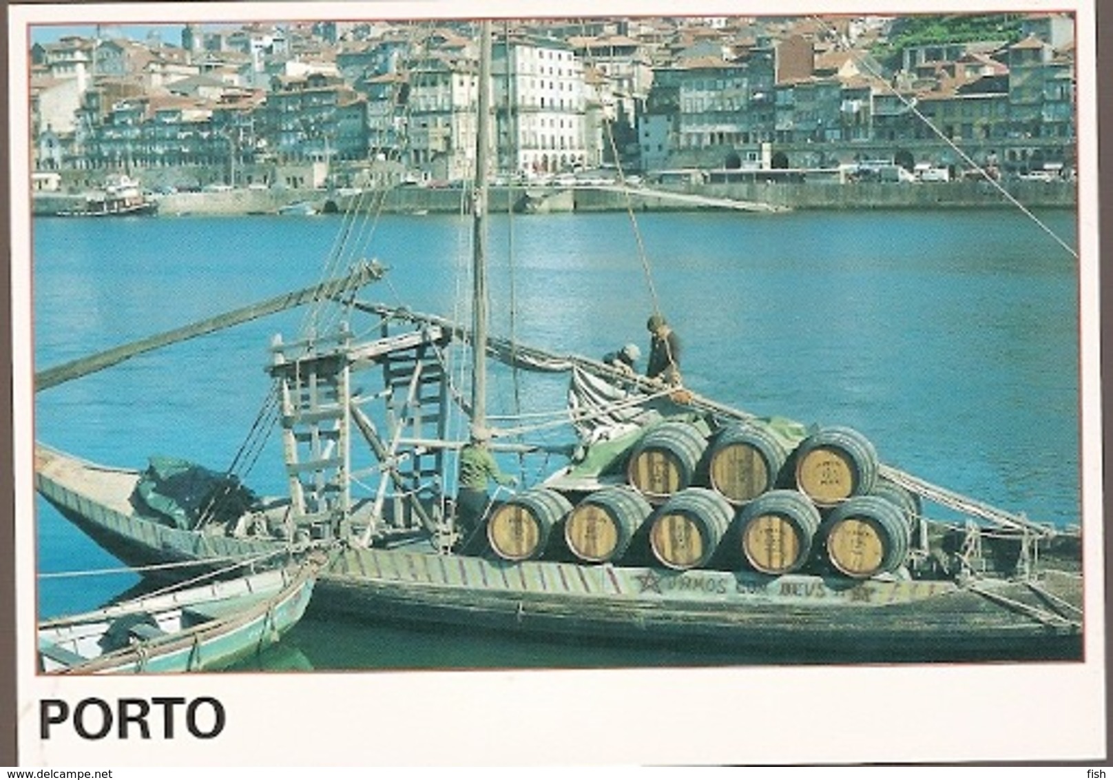 Portugal  ** & Postal Stationery, Bridges, Porto, Ribeira, Boat Rabelo 1998 (7666) - Interi Postali