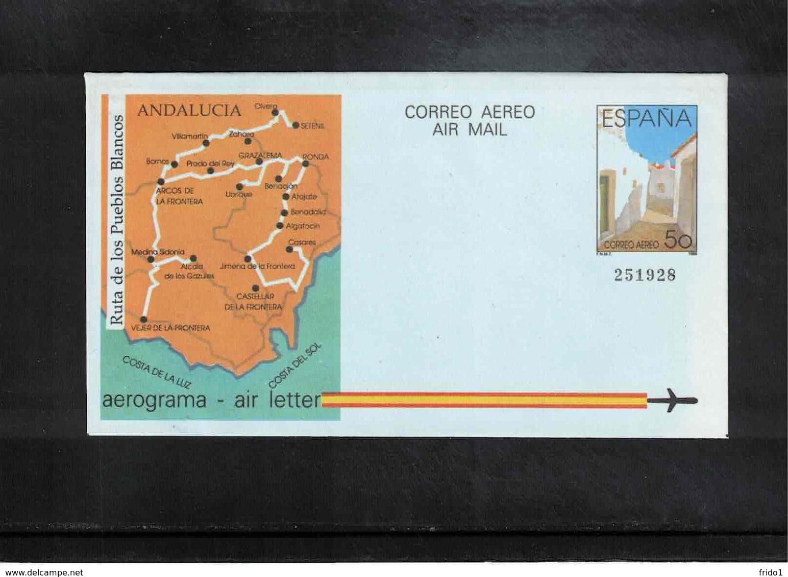 Spain1988 Interesting Postal Stationery Aerogramme - 1931-....