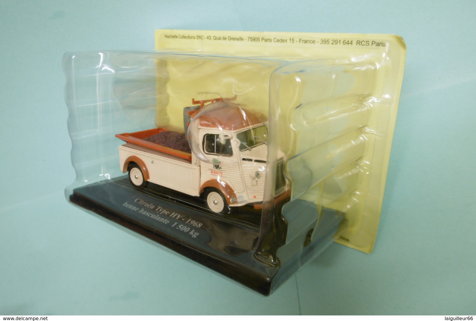 Eligor / Hachette - CITROEN TYPE HY 1968 Benne Basculante 1500kg Neuf NBO 1/43 - Eligor