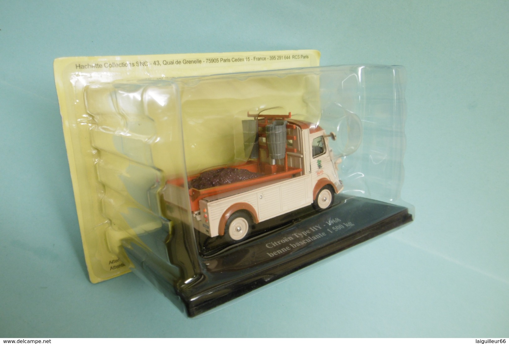 Eligor / Hachette - CITROEN TYPE HY 1968 Benne Basculante 1500kg Neuf NBO 1/43 - Eligor