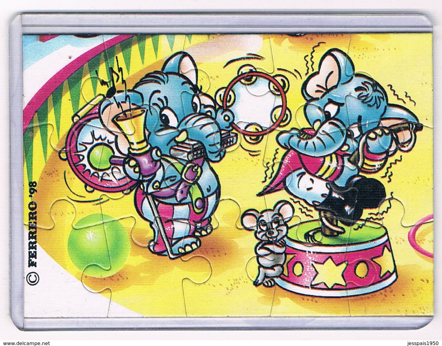 Ref 556 - Kinder Puzzle 1998 Germany Sans BPZ - Puzzles