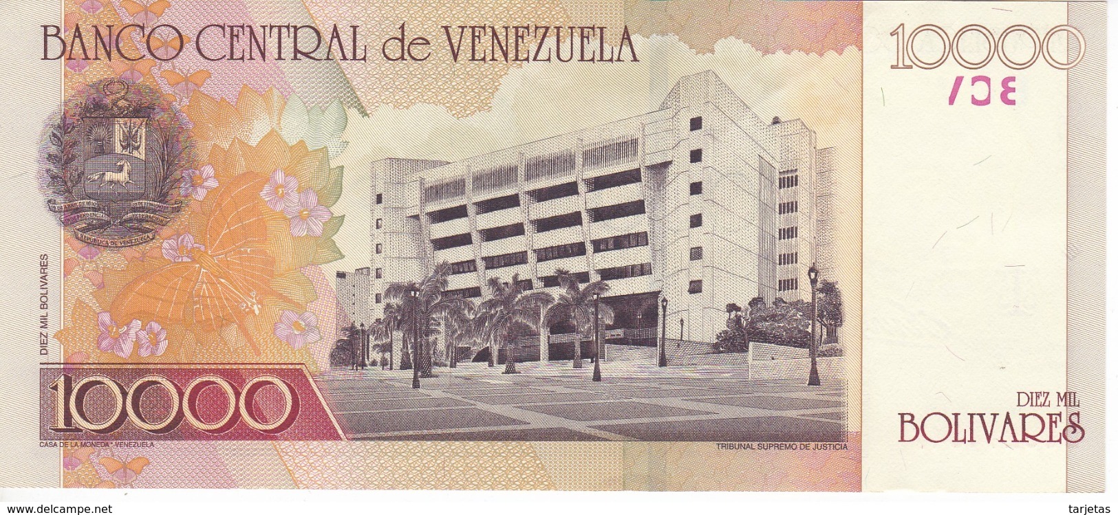 BILLETE DE VENEZUELA DE 10000 BOLIVARES DEL AÑO 2002 SIN CIRCULAR (BANKNOTE) UNCIRCULATED - Venezuela