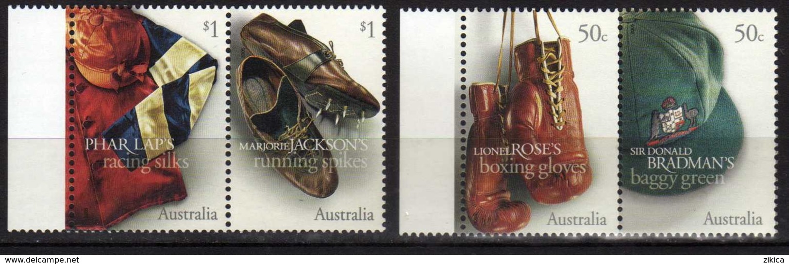 Australia 2005 Sporting Treasures.boxing,racing,sport. MNH.Mint - Mint Stamps