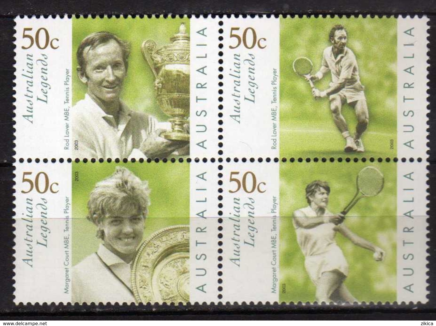 Australia 2003 Australian Legends - Tennis Player. Mint.MNH - Mint Stamps
