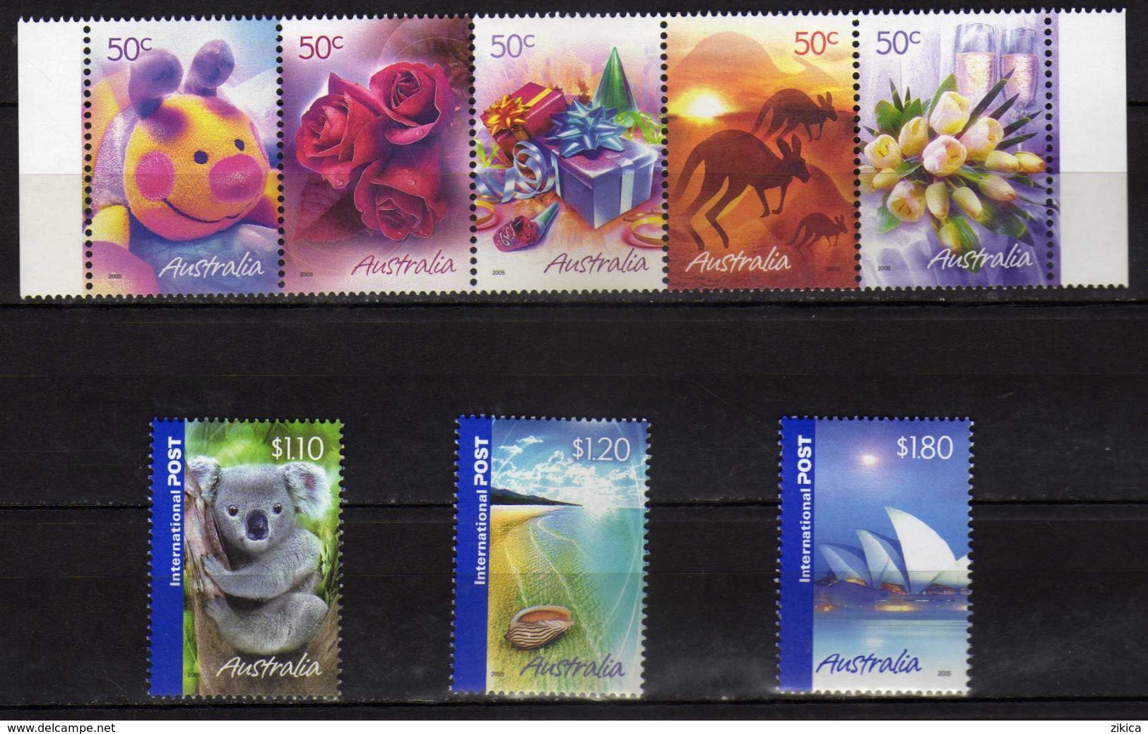 Australia 2005 Marking The Occasion.seashell,koala, Kangaroo, MNH.Mint - Mint Stamps