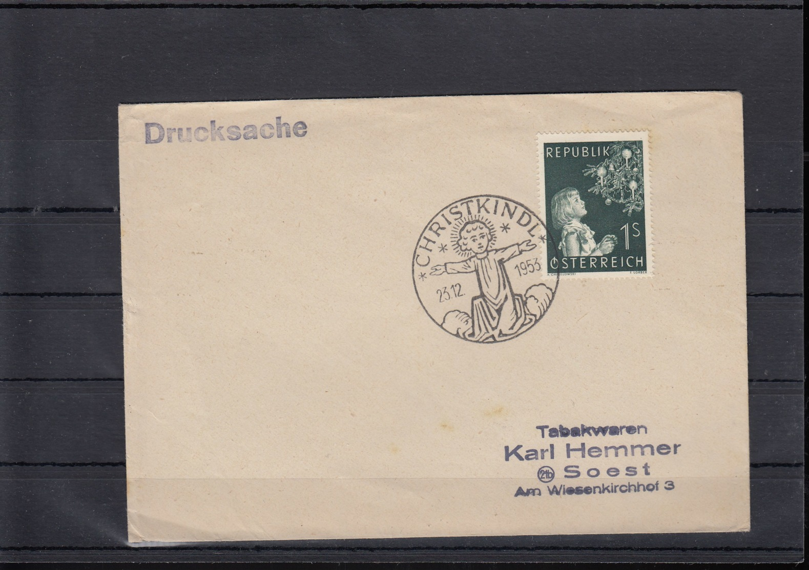 Österreich Michel Cat.No.  Cover 994 Single Special Cls - Primeros Vuelos