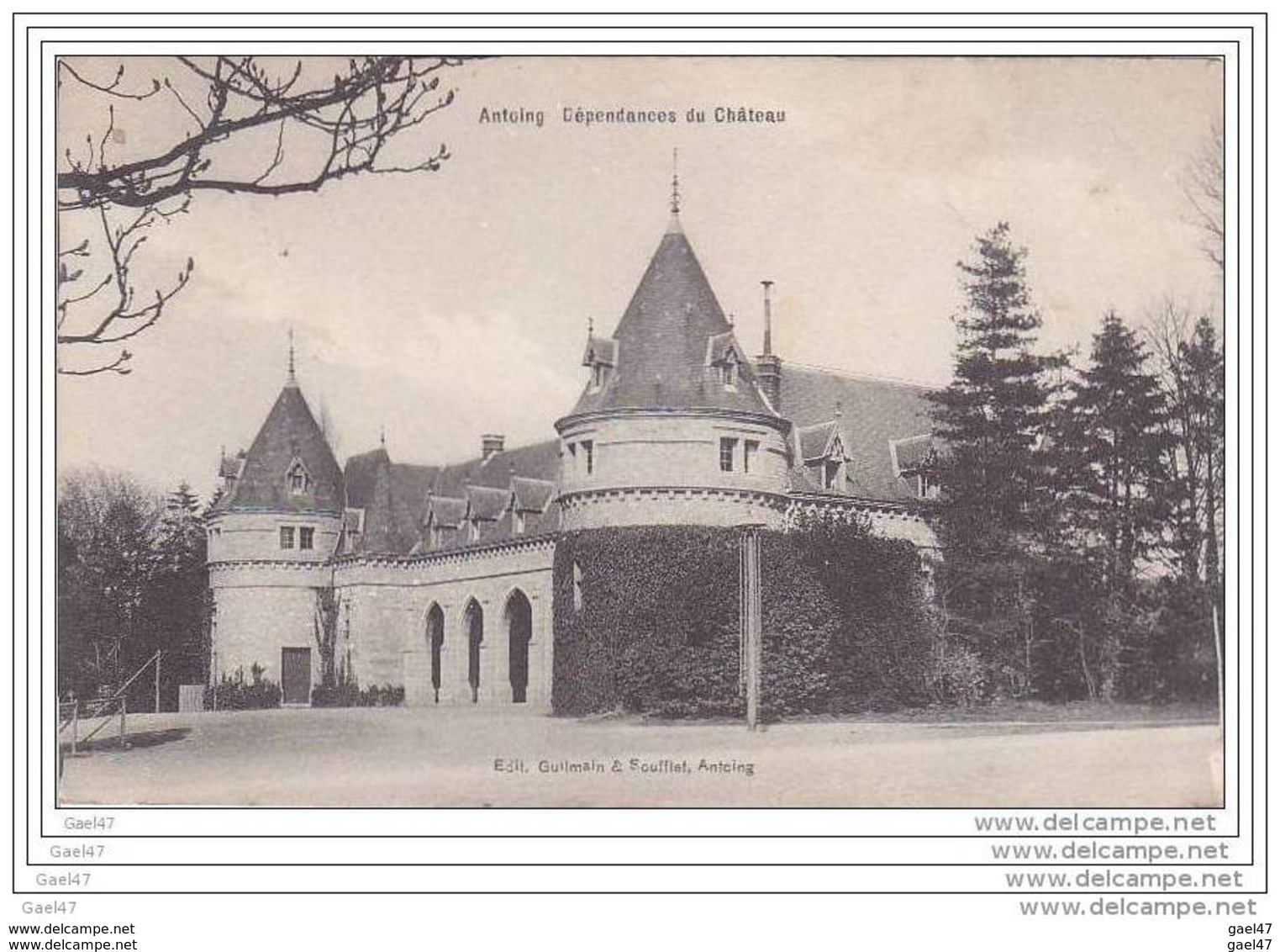 Cpa  Réf-JPS-1151 (  Belgique )  Les Dépendances Du Château ANTOING - Sonstige & Ohne Zuordnung