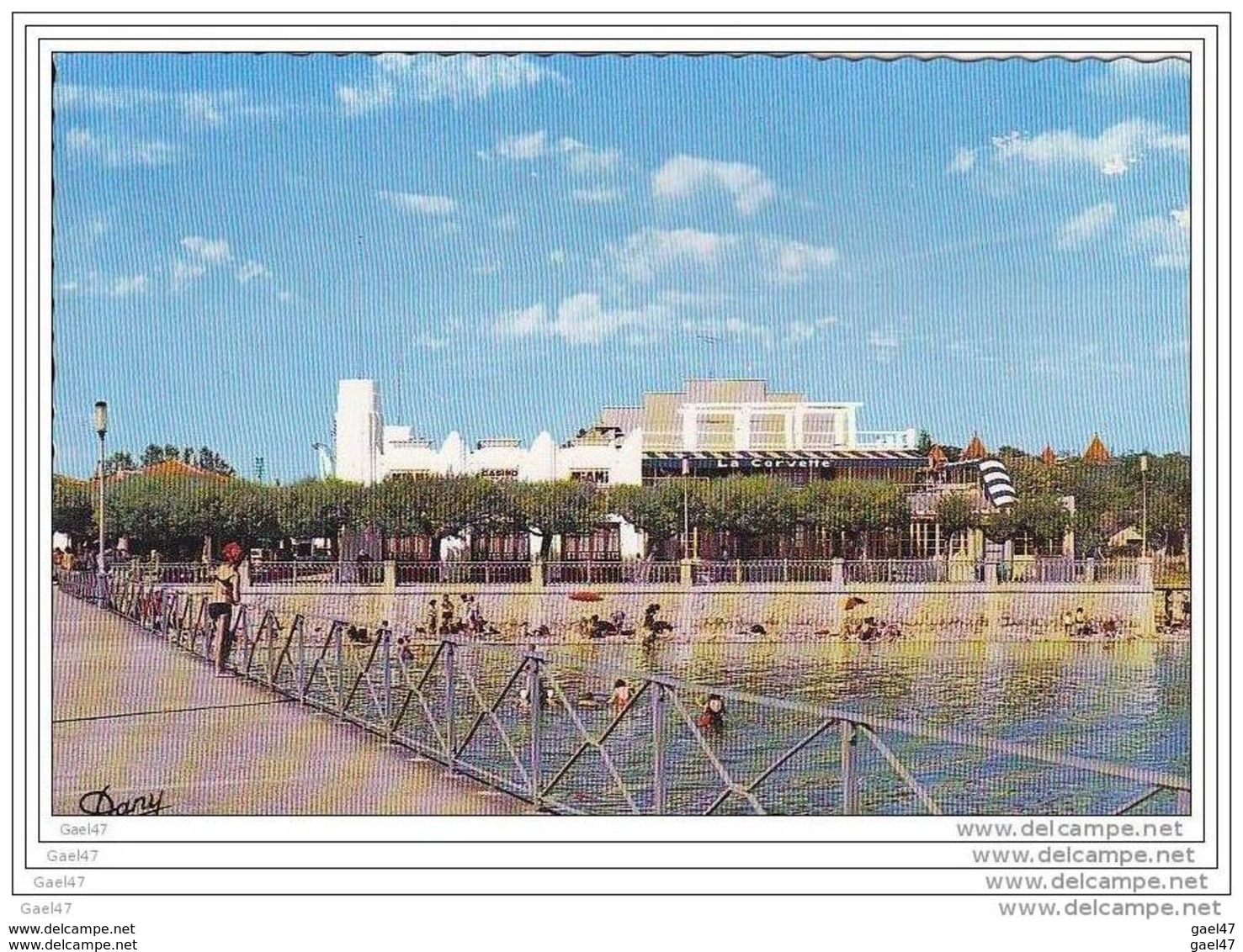 Cpsm- Réf-JP-822 ( Dép-33 )   La Jetée Et Le Casino Miami D' ANDERNOS-les-BAINS - Andernos-les-Bains