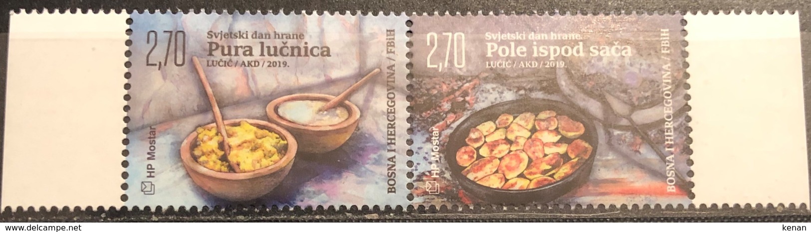 Bosnia And Hercegovina, HP Mostar, 2019,World Food Day (MNH) - Ernährung