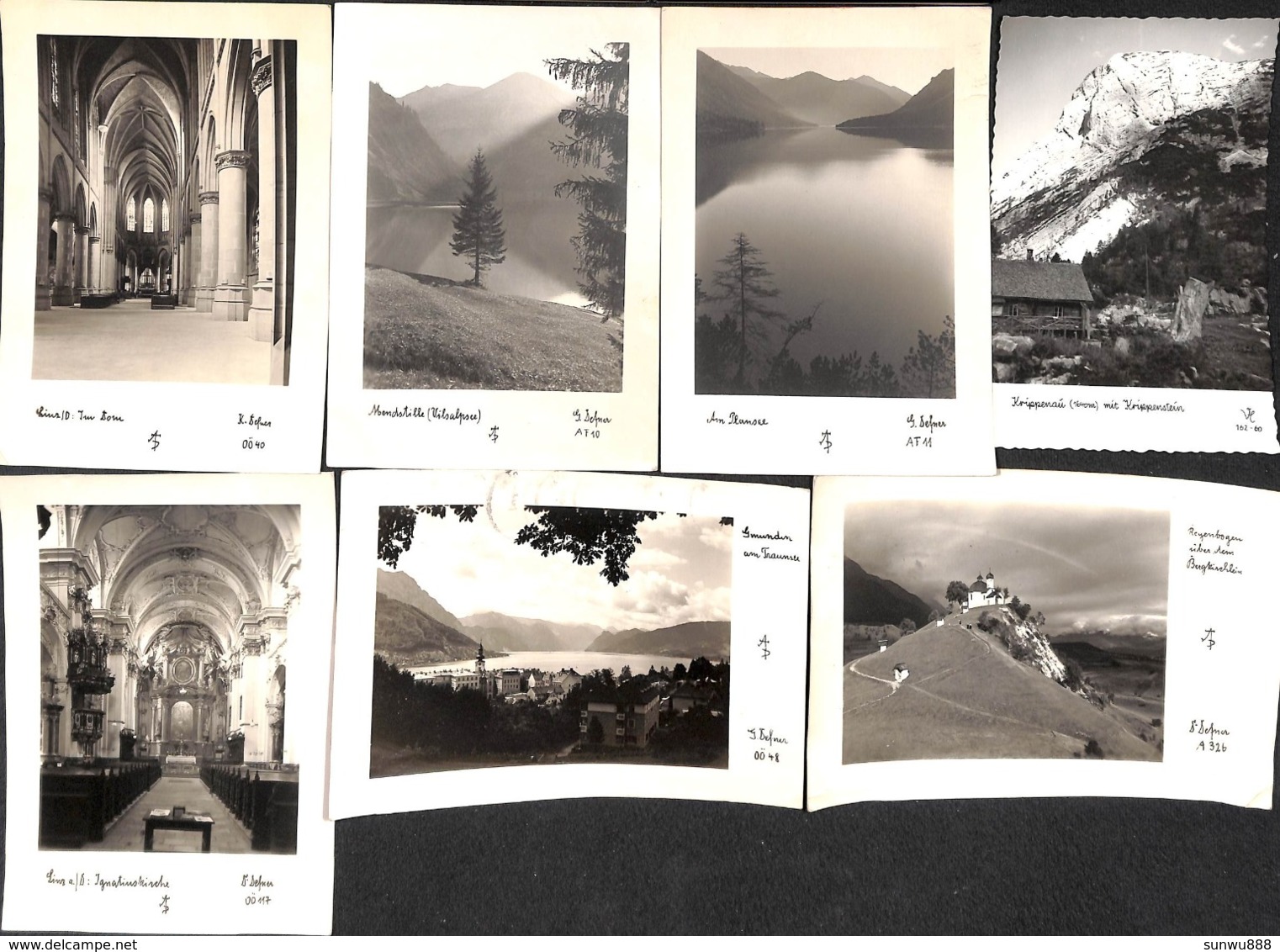 Austria - Autriche - Lot 73 Cartes + Photos (Defner, Echte Photographie  50's & 60's) See All Scans - 5 - 99 Karten