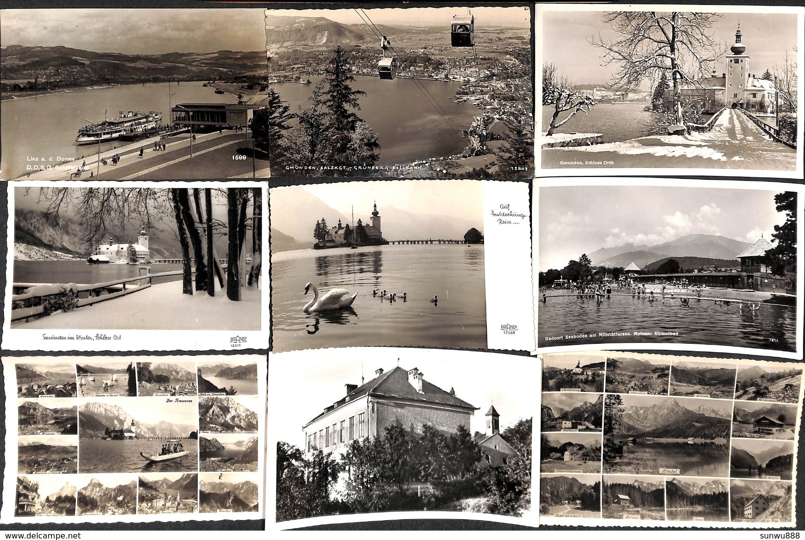 Austria - Autriche - Lot 73 Cartes + Photos (Defner, Echte Photographie  50's & 60's) See All Scans - 5 - 99 Postkaarten