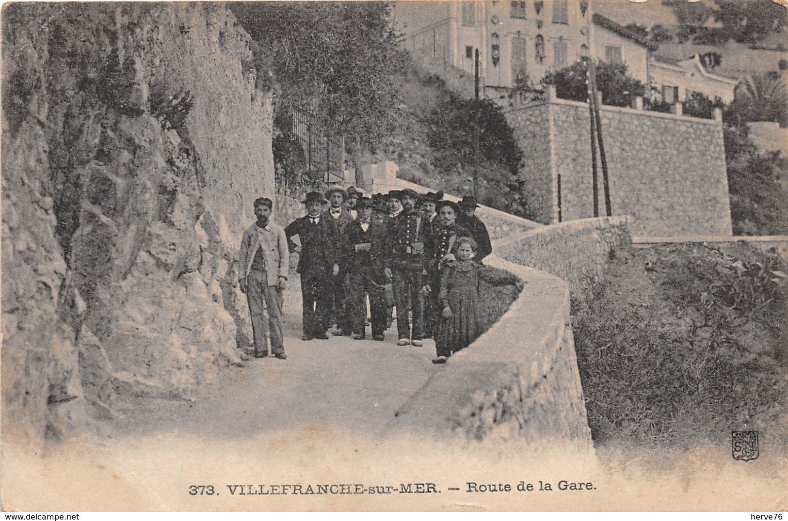 VILLEFRANCHE SUR MER - Route De La Gare - Villefranche-sur-Mer