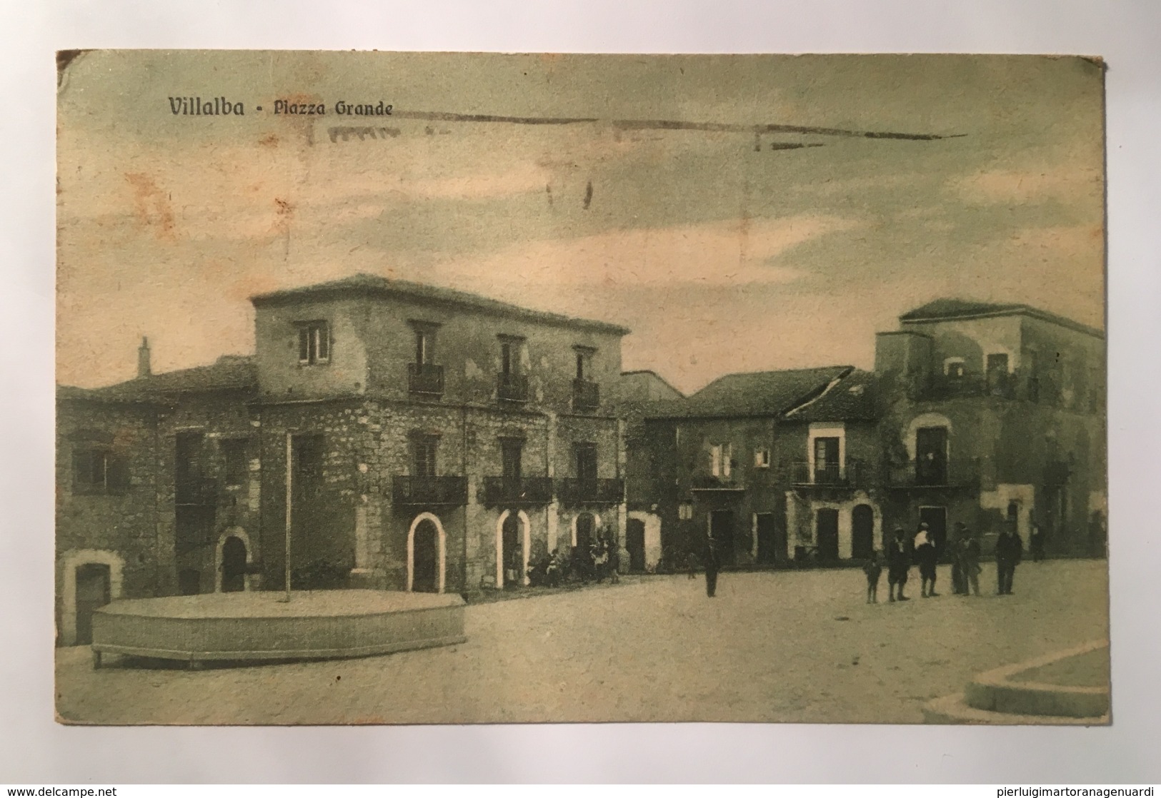 13343 Villalba - Piazza Grande - Caltanissetta