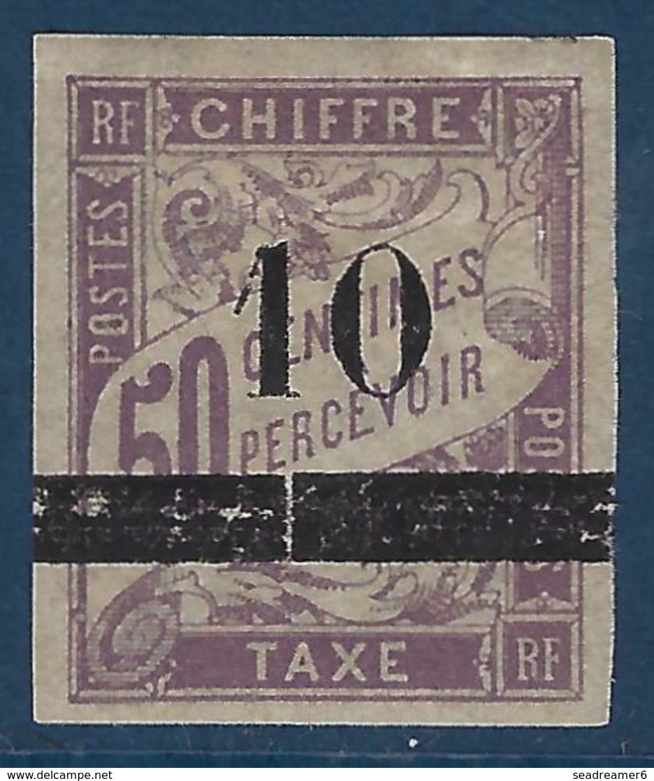 France Colonies Sénégal Taxe N°1 10c Sur 50c Lilas Très Frais & Superbe - Timbres-taxe