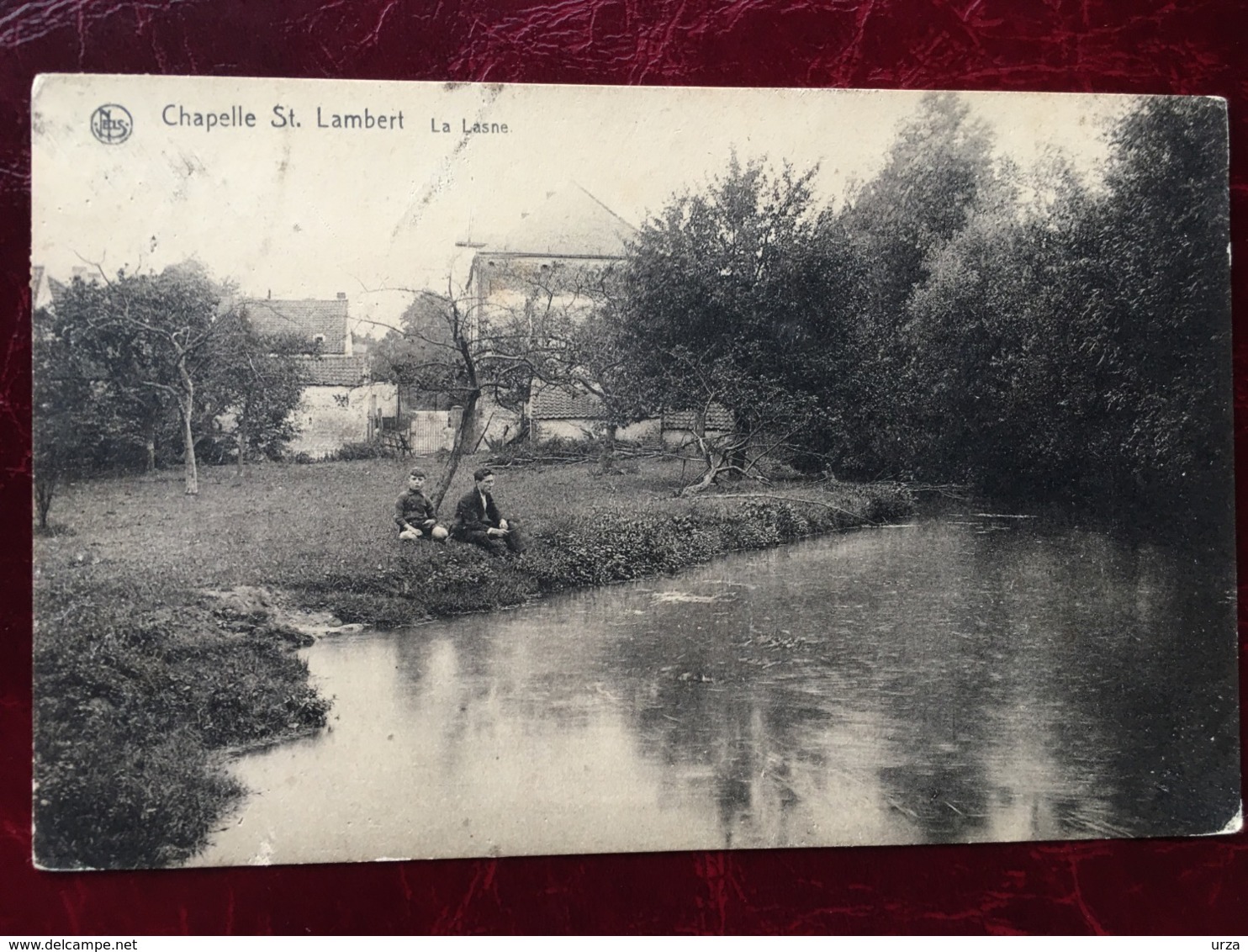 CHAPELLE-SAINT-LAMBERT----cpa-La Lasne-animée - Lasne