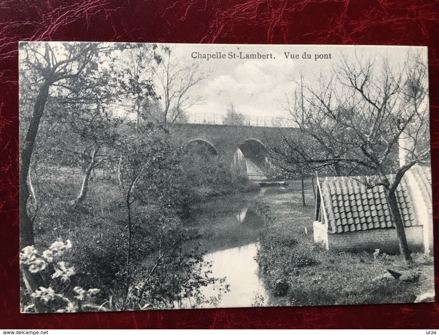 CHAPELLE-SAINT-LAMBERT----cpa--vue Du Pont-1919 - Lasne