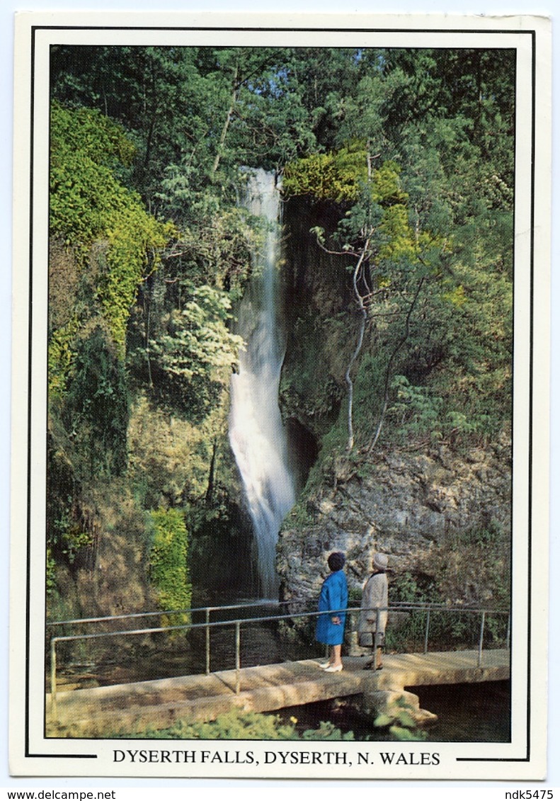 ADVERTISING : POSTAL SLOGAN - PHILIPS, A HUNDRED YEARS AHEAD / DYSERTH FALLS, WALES (10 X 15cms Approx.) - Telecom