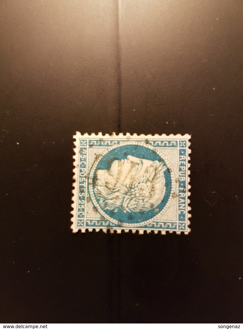 N°60 A,  25 Cts Bleu , GC 4943, St Paul Les Romans, Drôme. - Altri & Non Classificati
