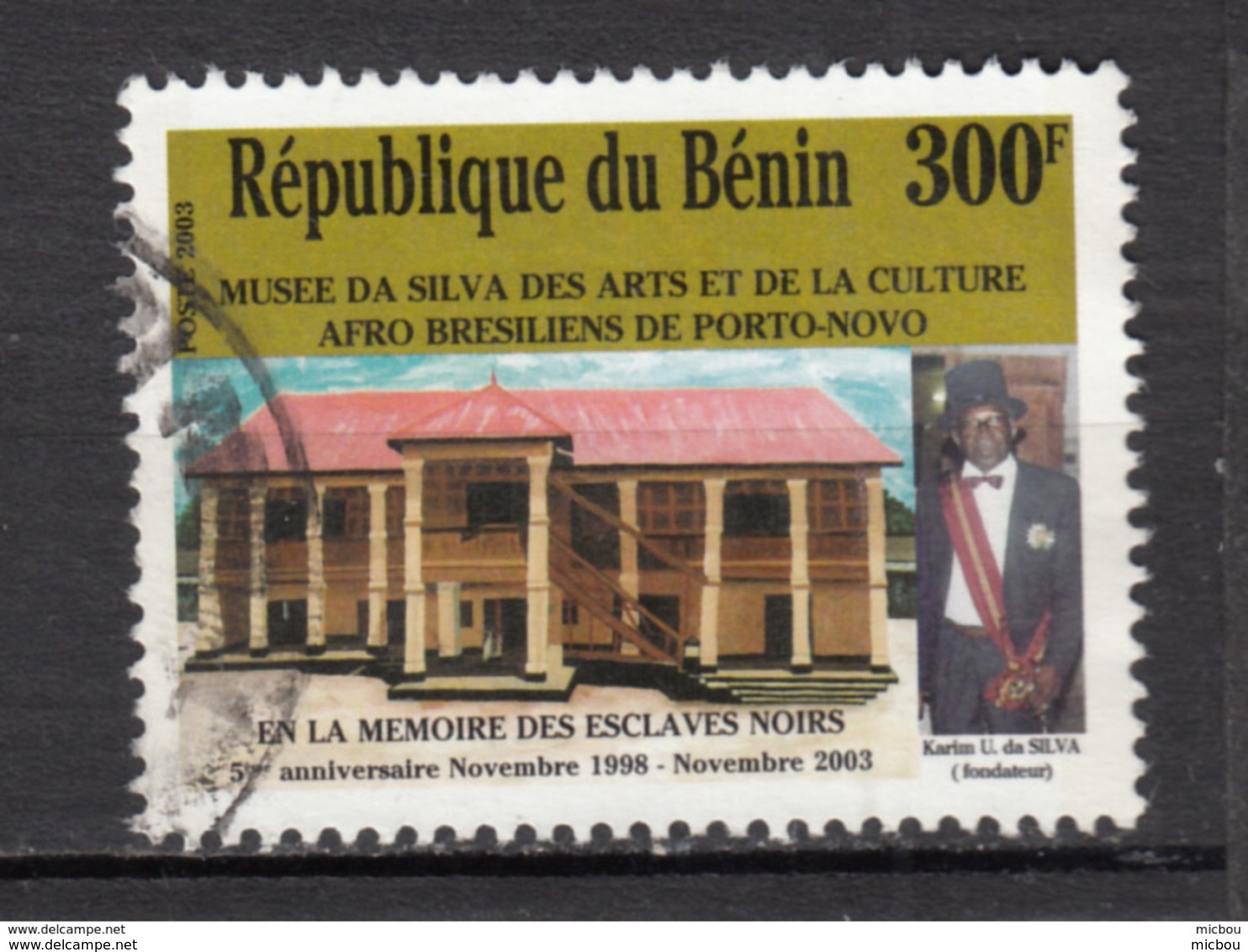 ##29, Bénin, à La Mémoire Des Esclaves Noirs, To The Memory Of Black Slaves, Esclavage, Slavery, Esclave, Slave, Musée, - Bénin – Dahomey (1960-...)