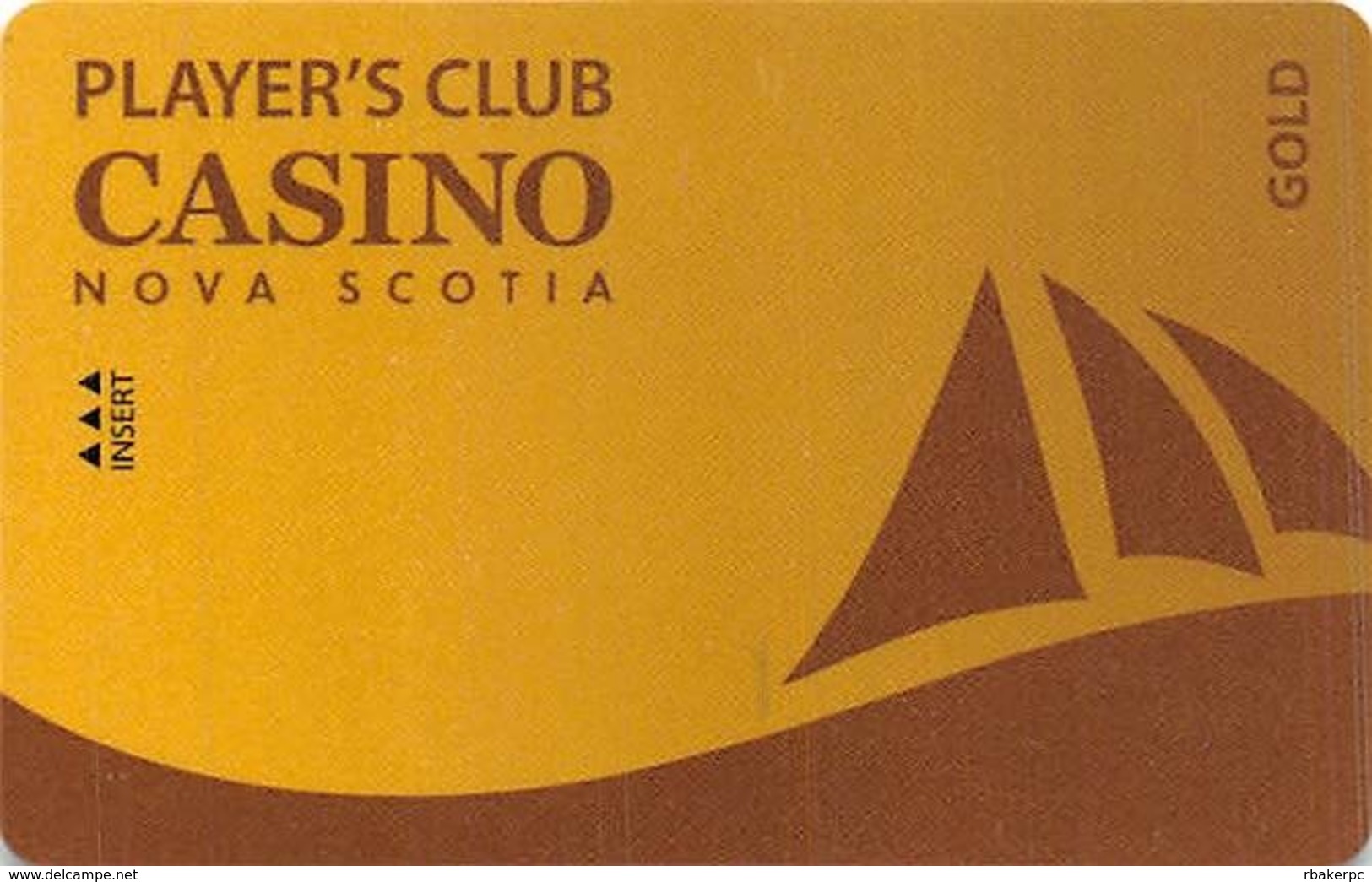 Casino Nova Scotia - Canada - BLANK Slot Card - Casino Cards