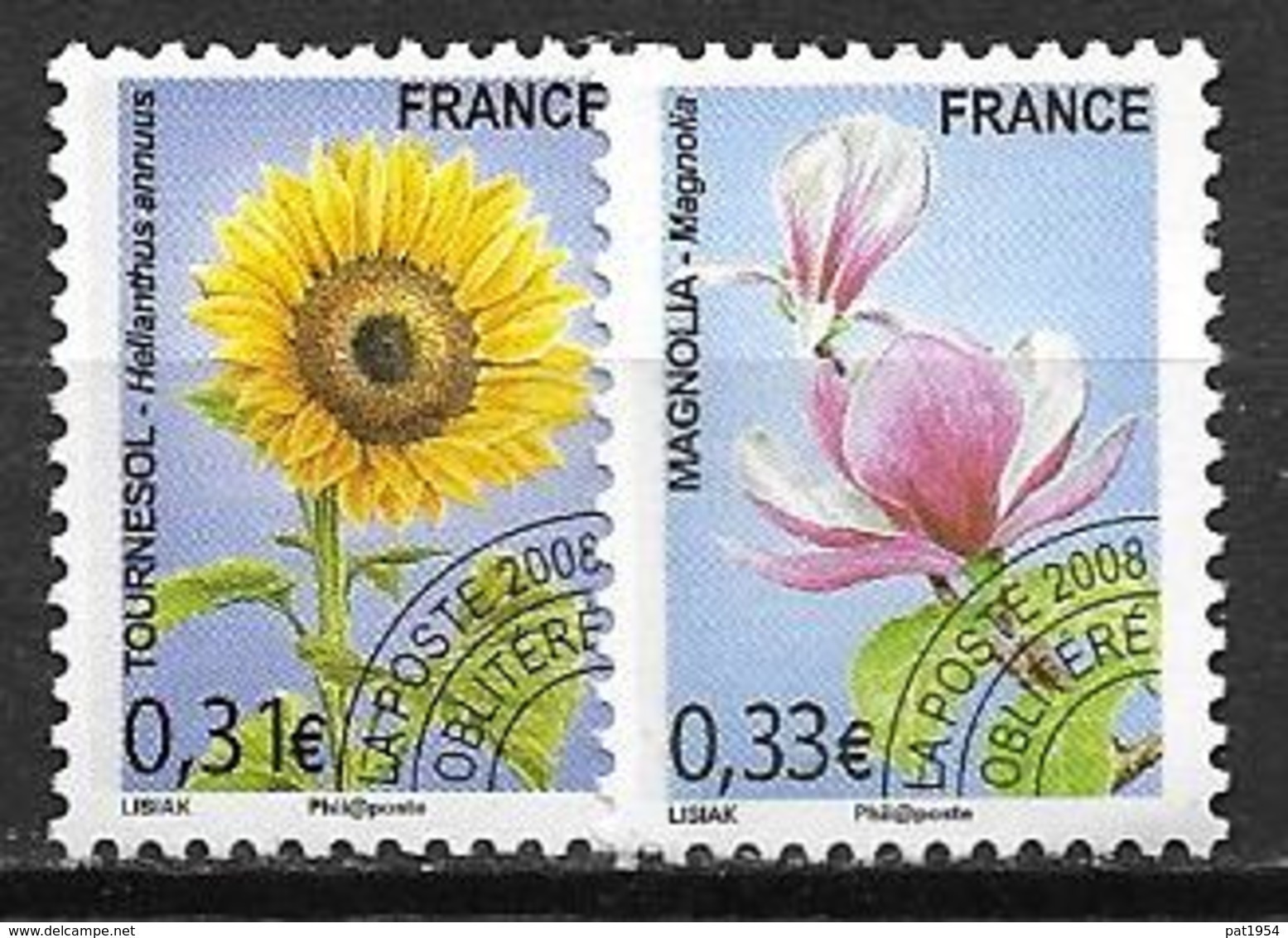 France 2008 Préoblitérés N° 257/258 Neufs Orchidées à 20% De La Cote - 1989-2008