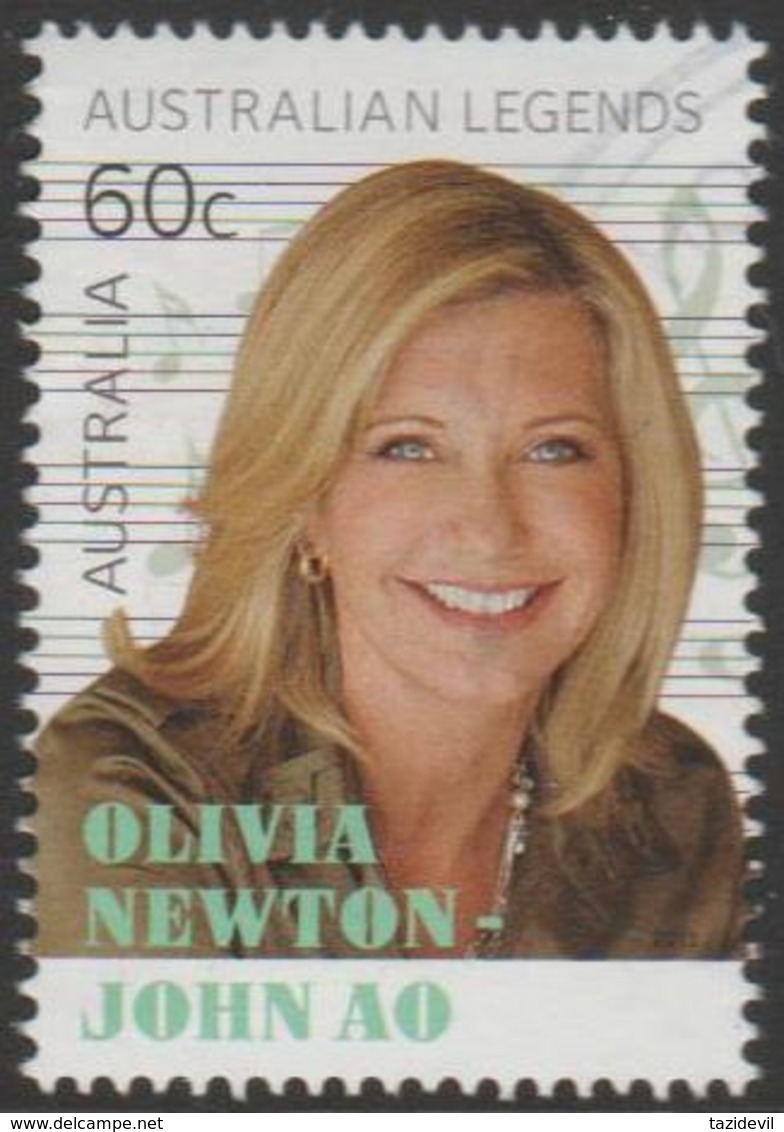 AUSTRALIA - USED 2013 60c Music Legends - Olivia Newton John - Usati