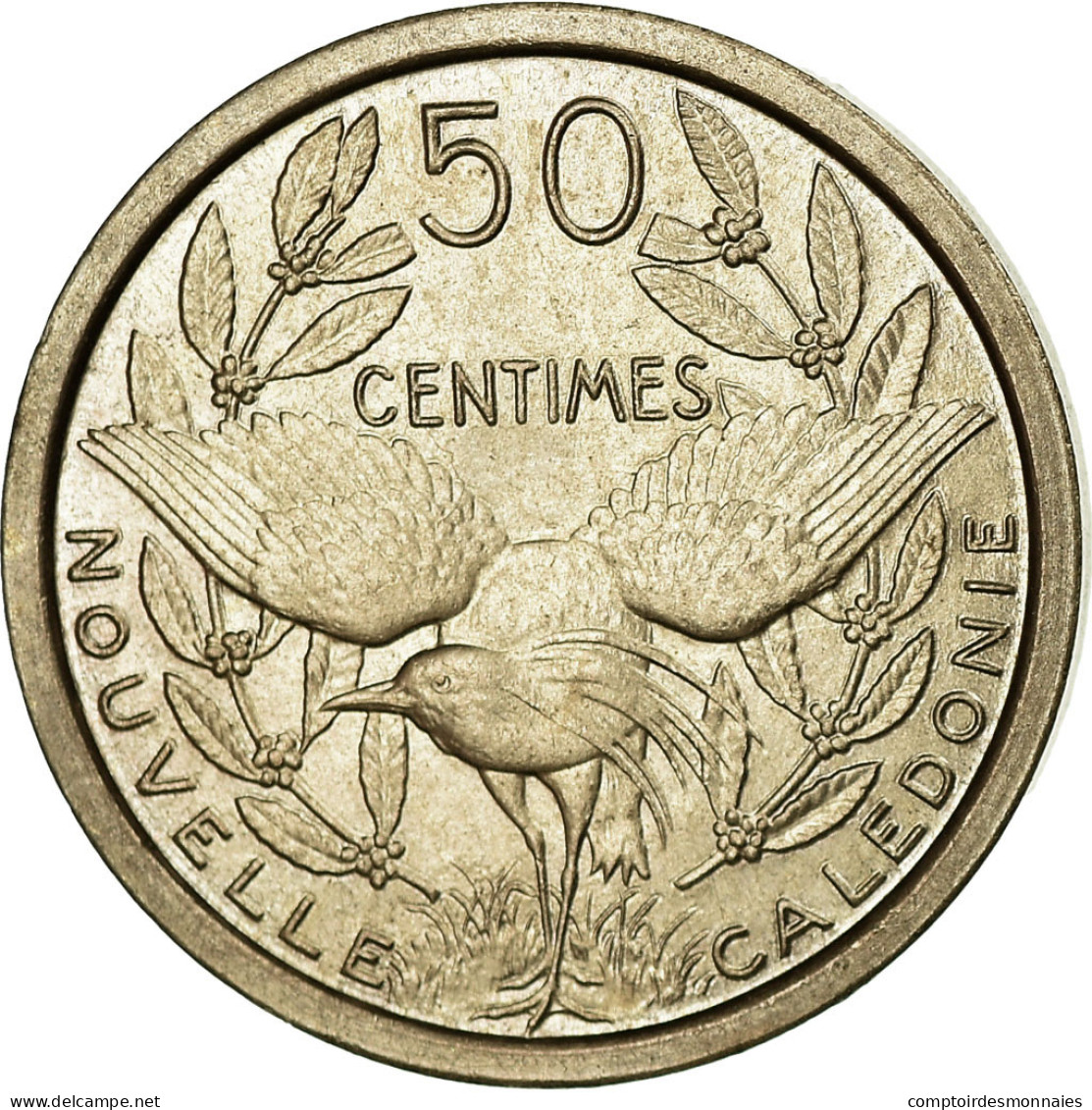Monnaie, Nouvelle-Calédonie, 50 Centimes, 1949, Paris, ESSAI, SPL - Nieuw-Caledonië