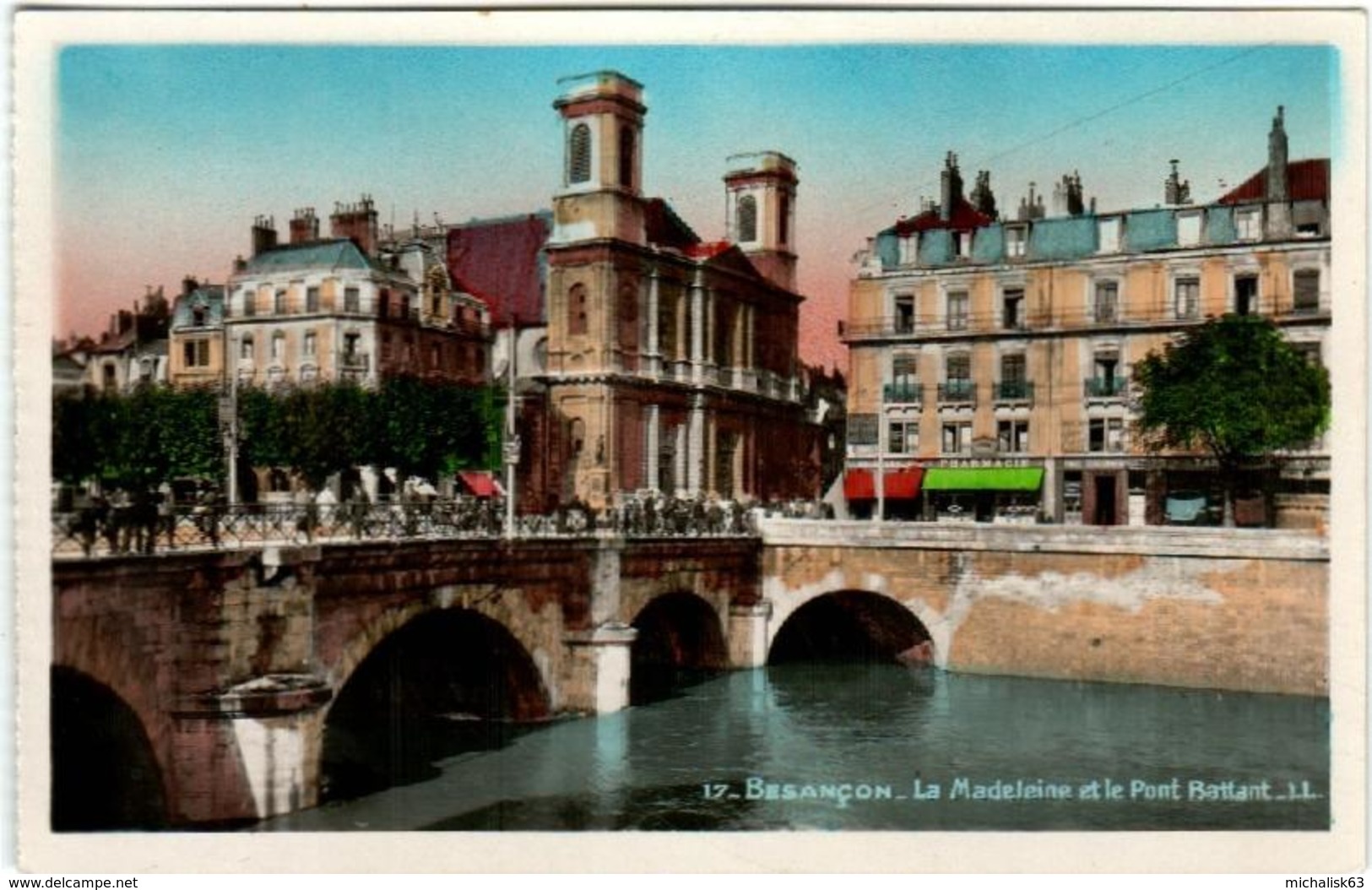 41mf 632 BESANCON - LA MADELEINE ET LE PONT BATTANT - Besancon