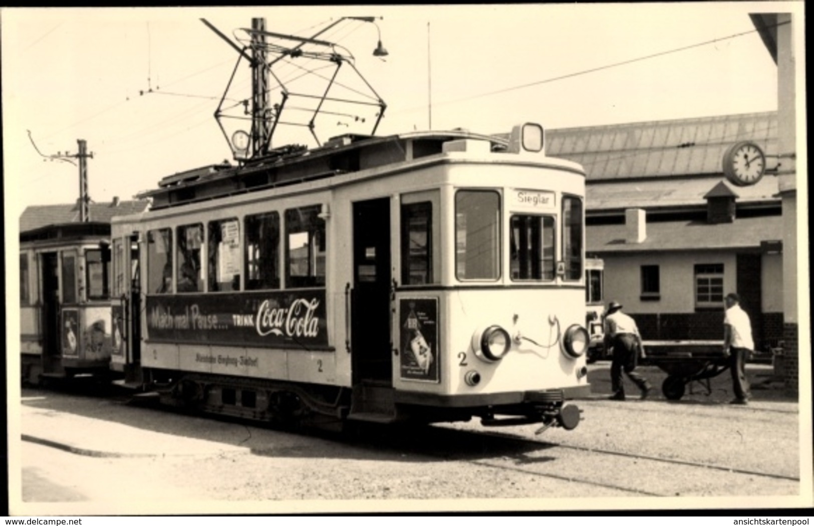 Cp Sieglar Troisdorf Sieg, Straßenbahn T 2, B 67, Kleinbahn Siegburg Zündorf. - Autres & Non Classés