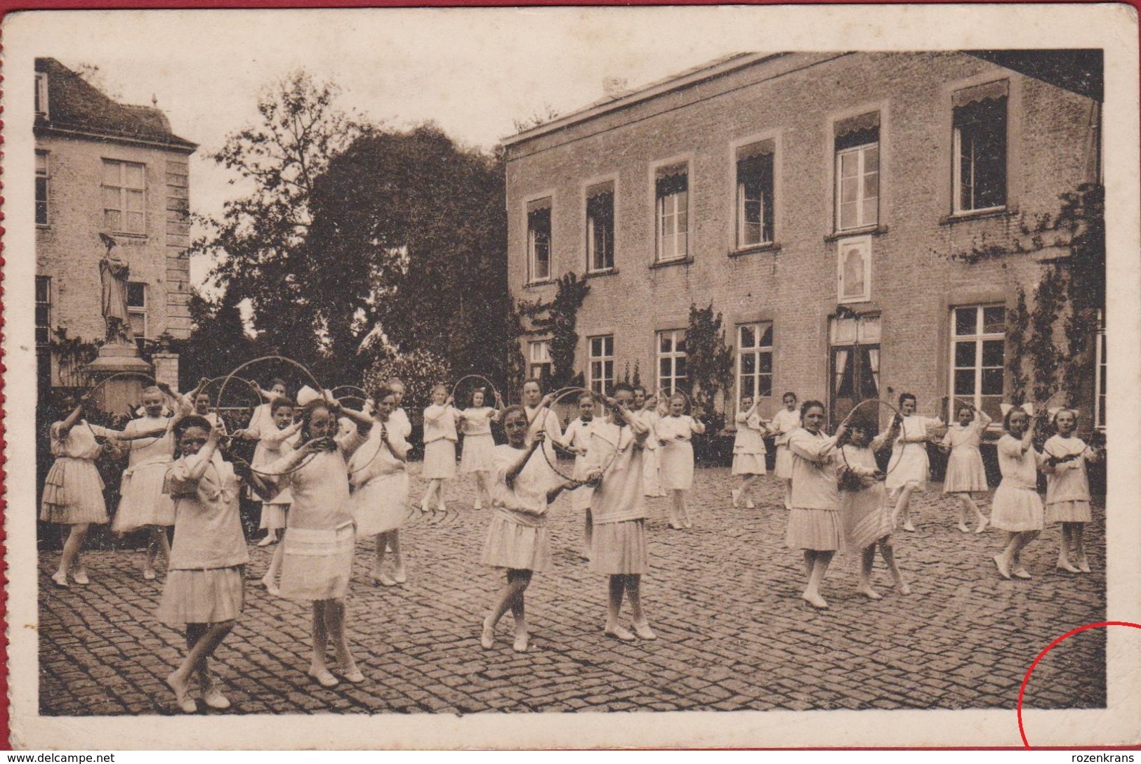 Jodoigne Geldenaken - Pensionnat Des Sœurs De La Providence Entrainement De Cerceau Hoelahoep Hula Hoop - Jodoigne