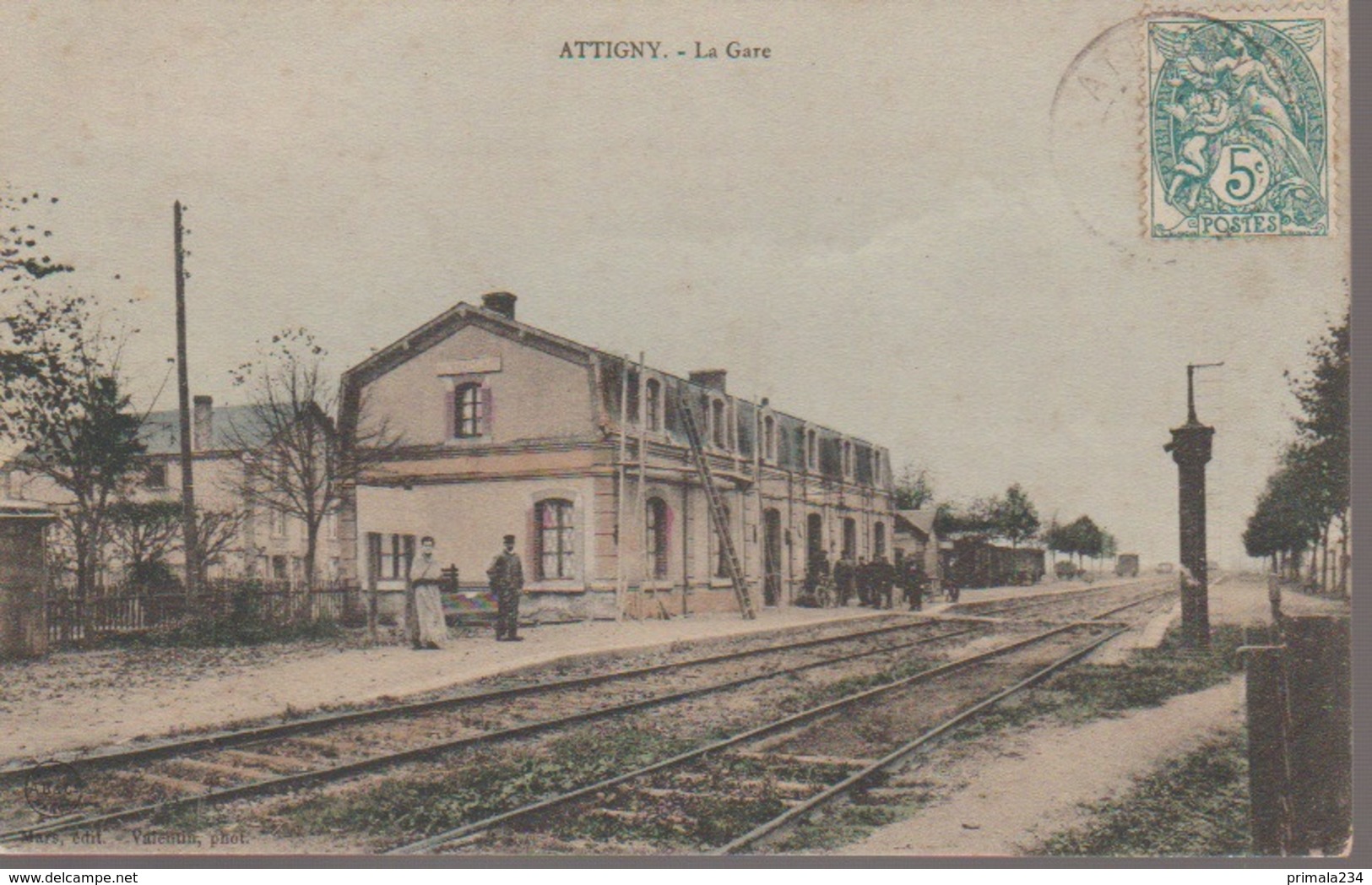 ATTIGNY - LA GARE - Attigny