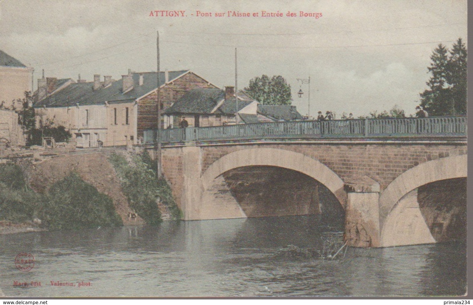 ATTIGNY - PONT SUR L AISNE - Attigny