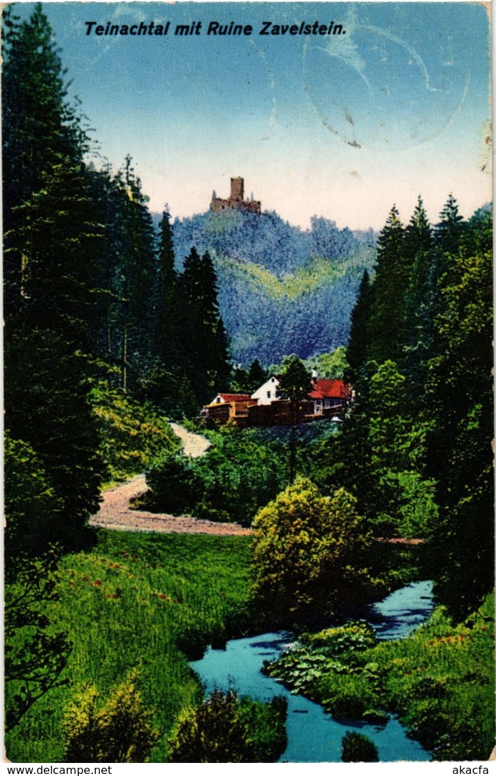 CPA AK Bad Teinach- Ruine Zavelstein GERMANY (908018) - Kaiserstuhl