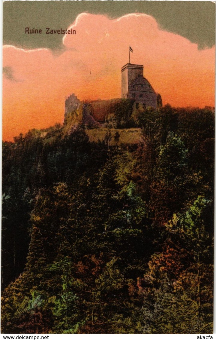 CPA AK Bad Teinach- Ruine Zavelstein GERMANY (908023) - Kaiserstuhl