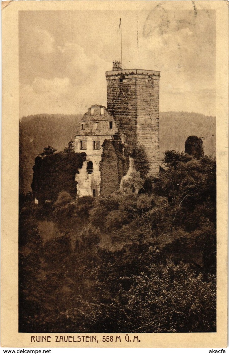 CPA AK Bad Teinach- Ruine Zavelstein GERMANY (908031) - Kaiserstuhl