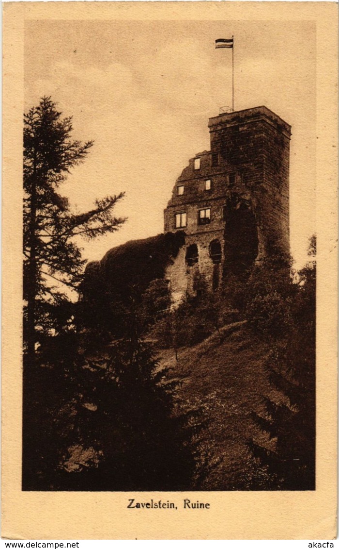 CPA AK Bad Teinach- Ruine Zavelstein GERMANY (908038) - Kaiserstuhl