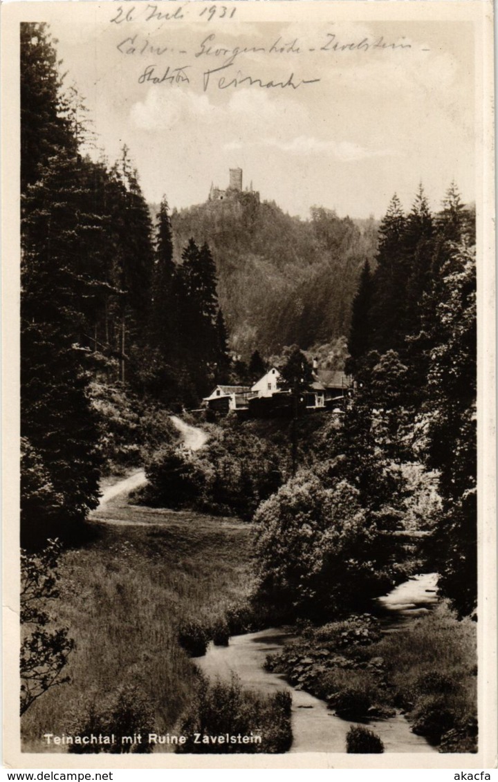 CPA AK Bad Teinach- Ruine Zavelstein GERMANY (908057) - Kaiserstuhl