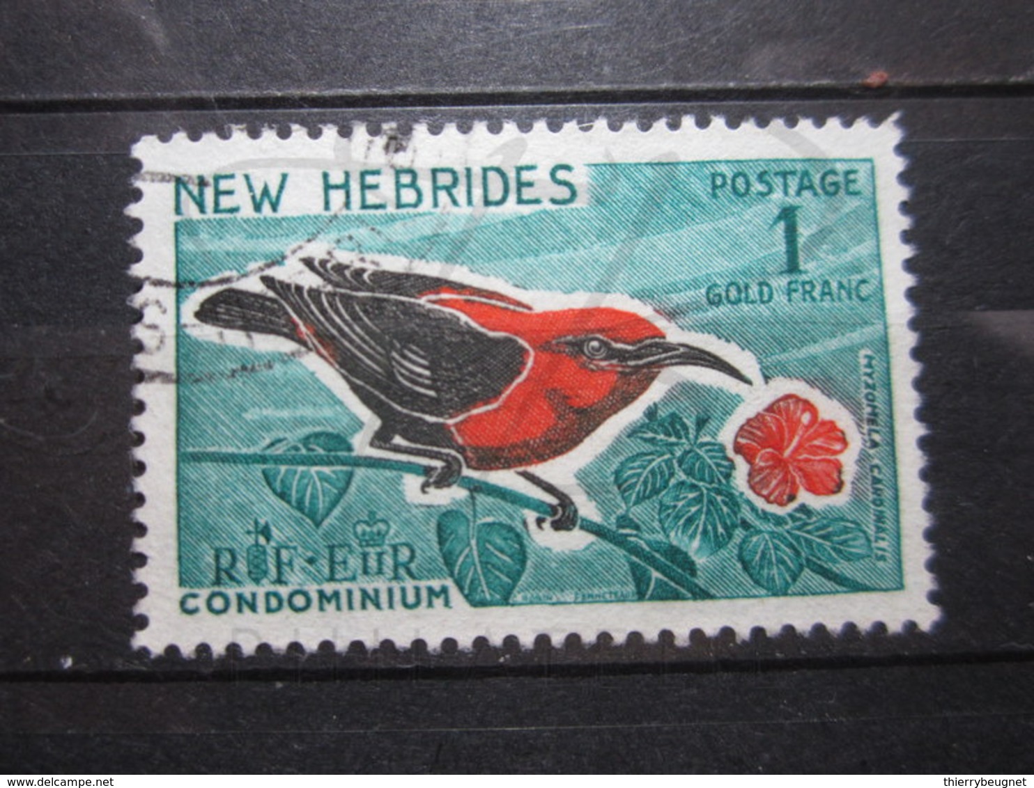 VEND BEAU TIMBRE DES NOUVELLES-HEBRIDES N° 244 !!! - Oblitérés