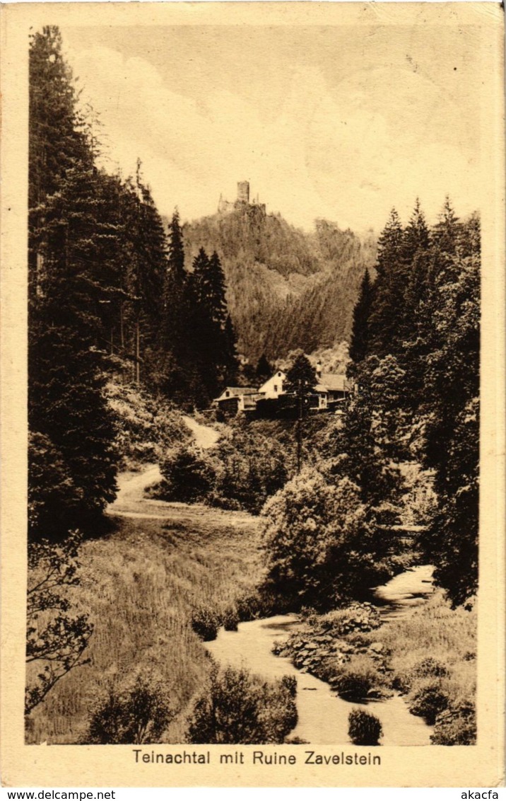 CPA AK Bad Teinach- Ruine Zavelstein GERMANY (908059) - Kaiserstuhl