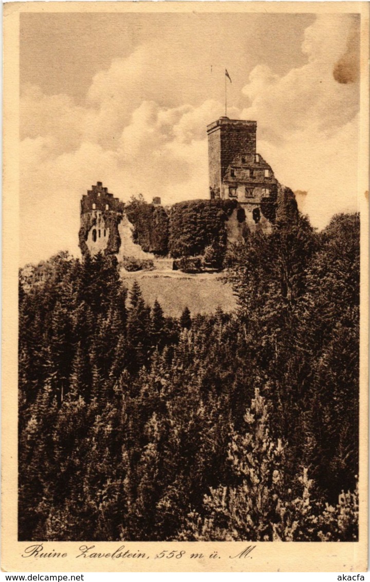 CPA AK Bad Teinach- Ruine Zavelstein GERMANY (908064) - Kaiserstuhl