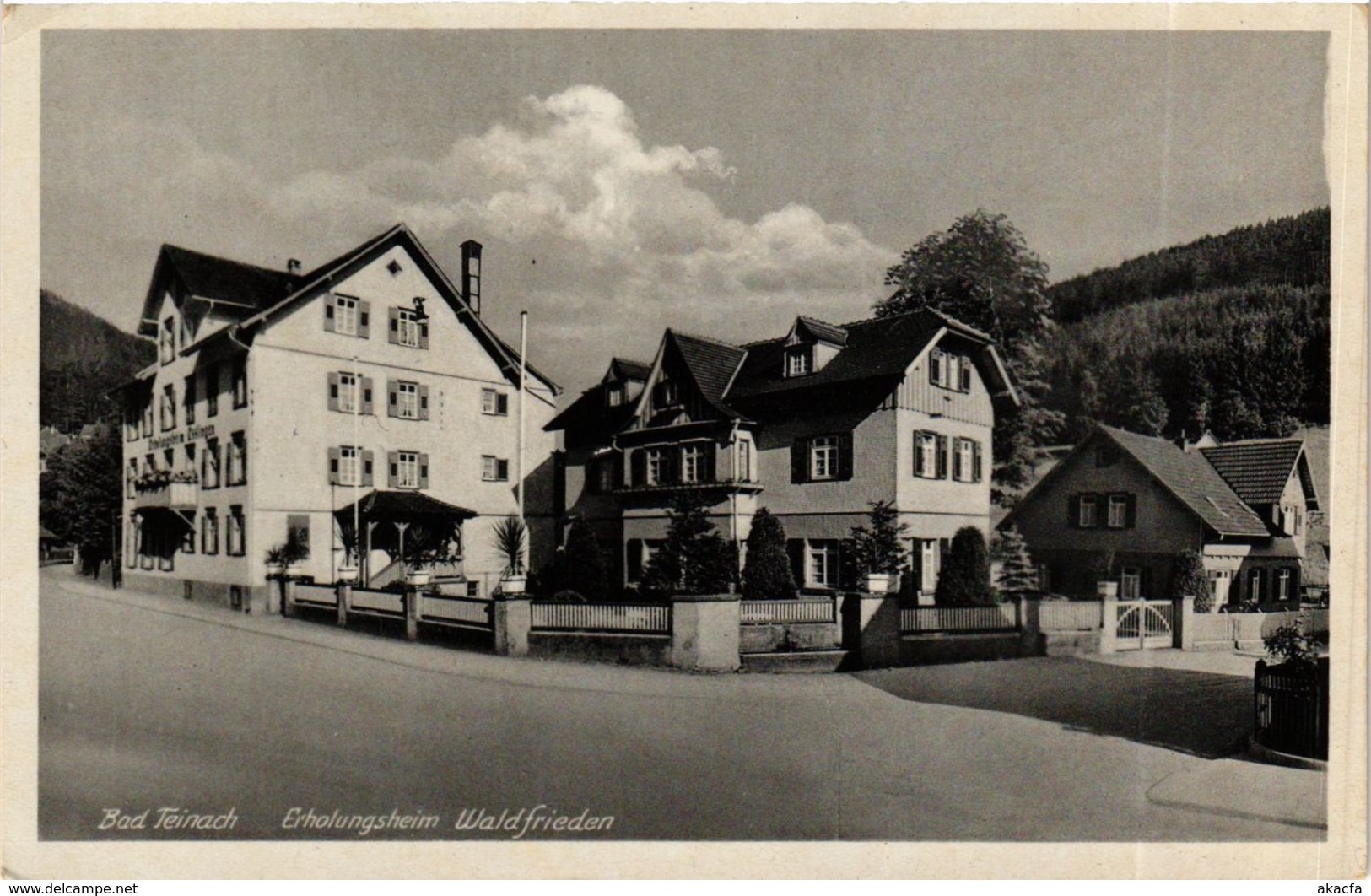 CPA AK Bad Teinach- Erholungsheim Waldfrieden GERMANY (908072) - Kaiserstuhl