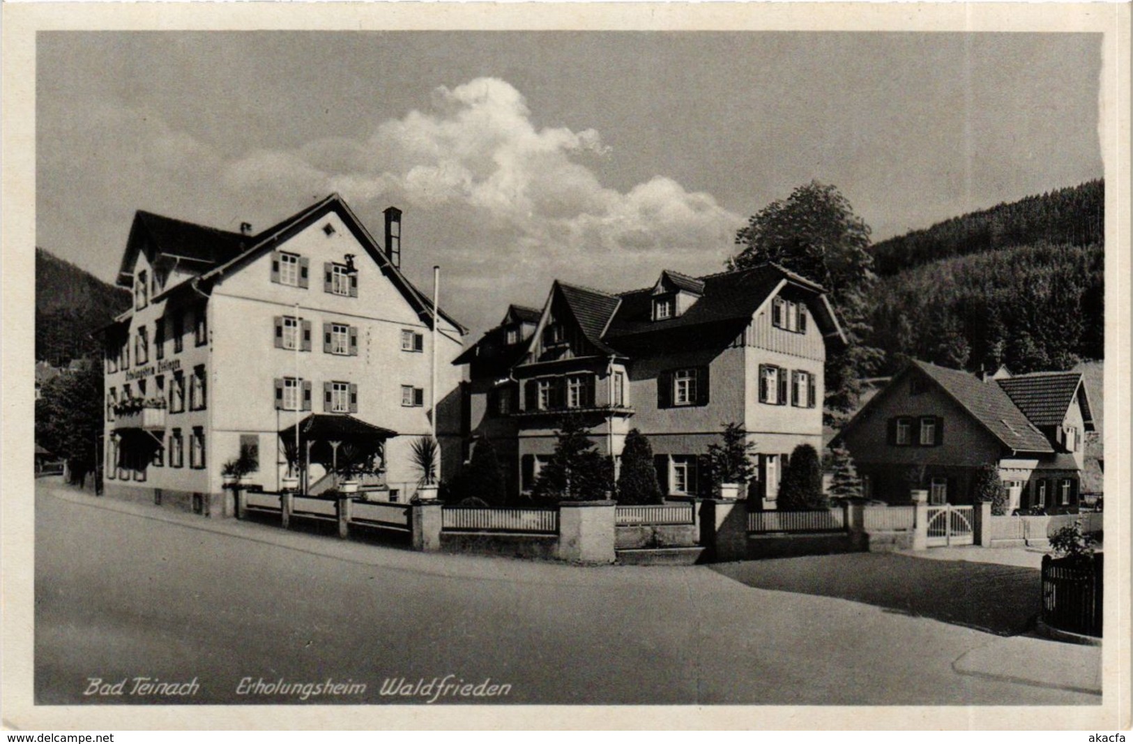 CPA AK Bad Teinach- Erholungsheim Waldfrieden GERMANY (908076) - Kaiserstuhl