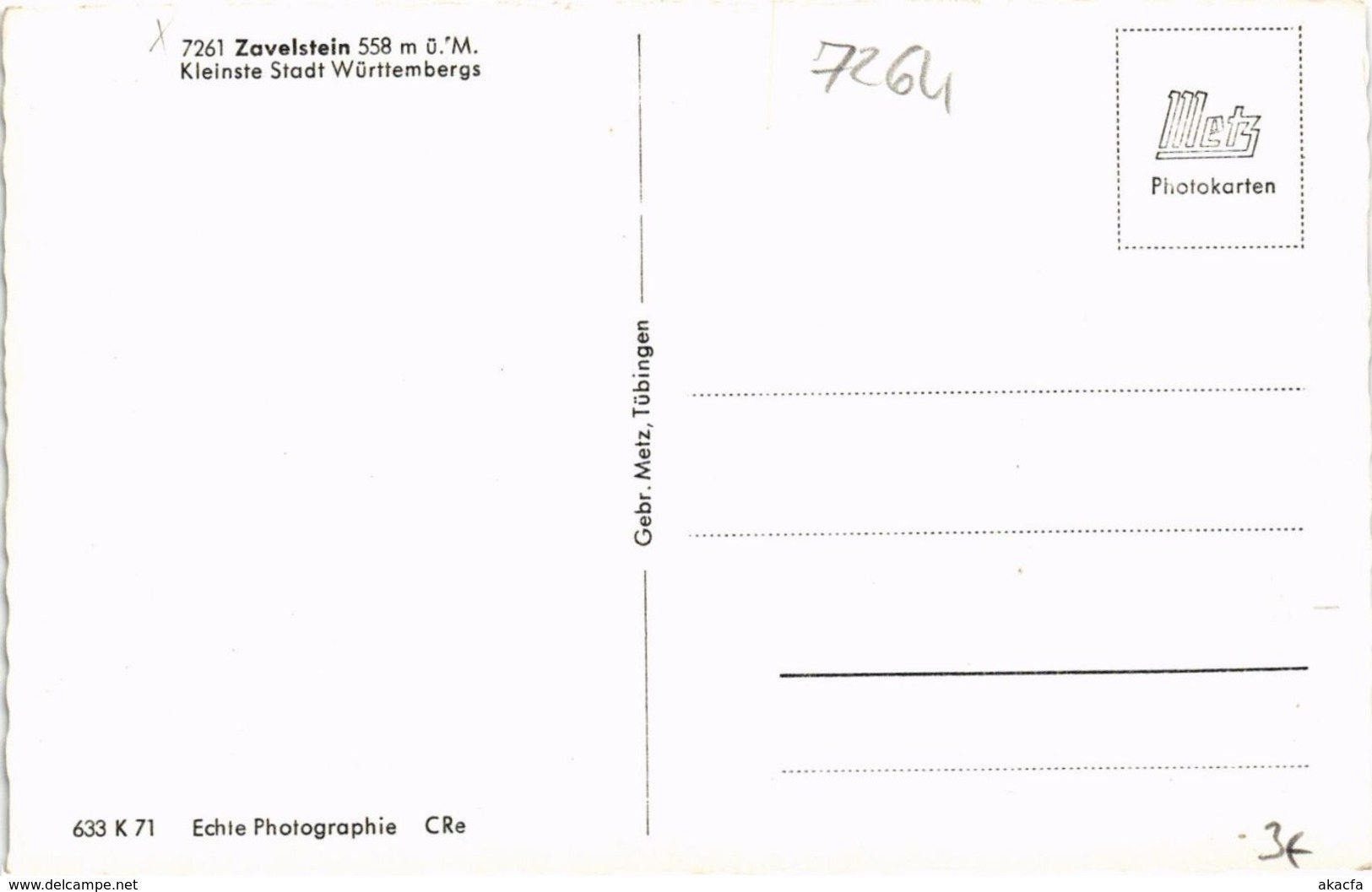 CPA AK Bad Teinach- GERMANY (908078) - Kaiserstuhl