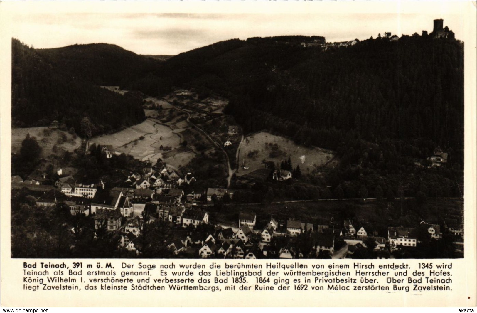 CPA AK Bad Teinach- GERMANY (908088) - Kaiserstuhl