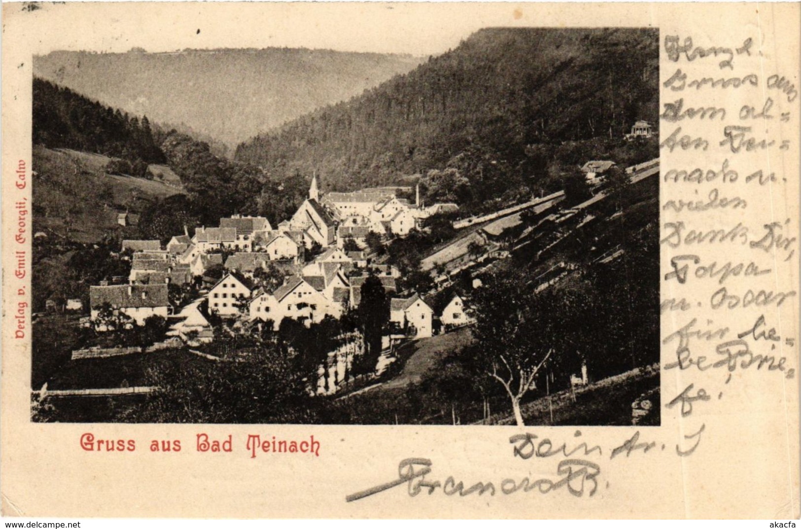 CPA AK Bad Teinach- GERMANY (908119) - Kaiserstuhl